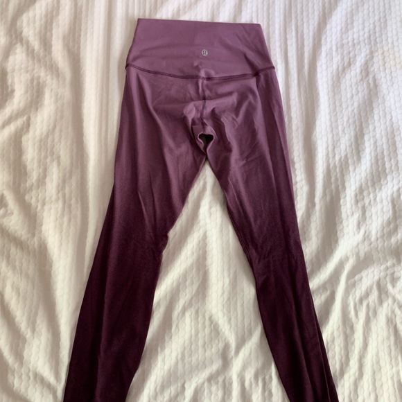 Lululemon legging, purple ombré - Picture 5 of 6